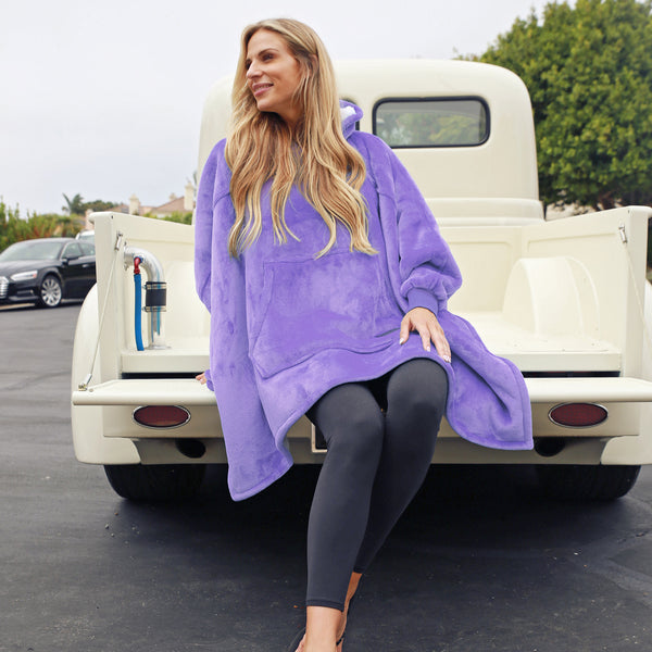 Sherpa Batwing Sleeve Blanket Sweatshirt product image 13
