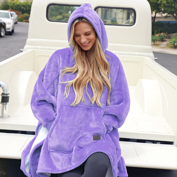 Sherpa Batwing Sleeve Blanket Sweatshirt product image 8