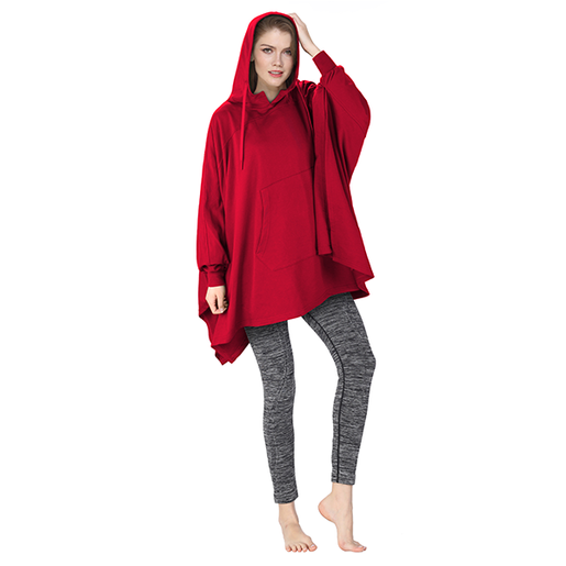 Thin Batwing Sleeve Blanket Sweatshirt for All Seasons Thin style