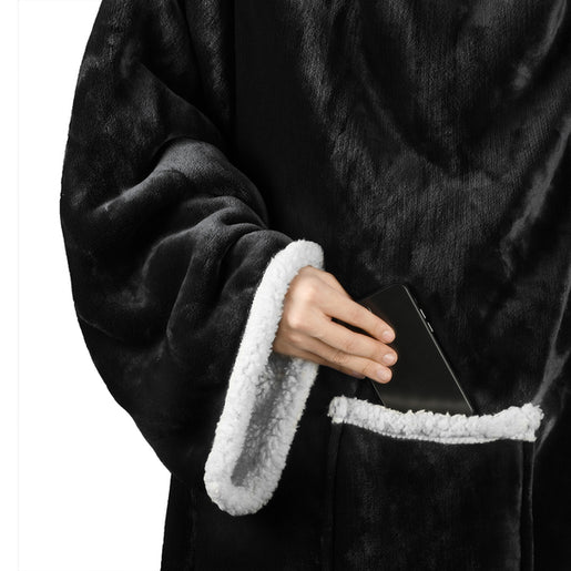 Sherpa Wearable Blanket Dark Color