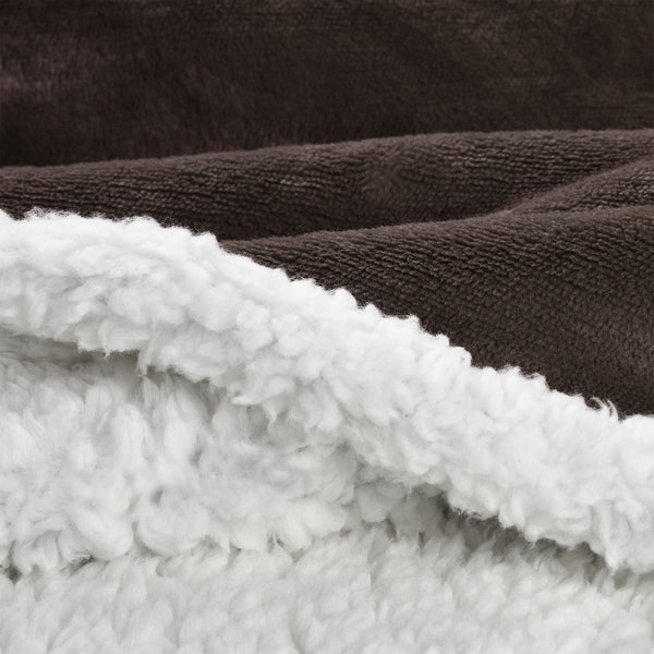 Sherpa Wearable Blanket Dark Color