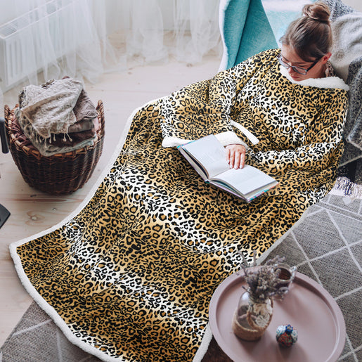 Sherpa Wearable Blanket Pattern