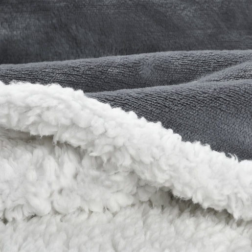 Sherpa Wearable Blanket Light Color Thick style