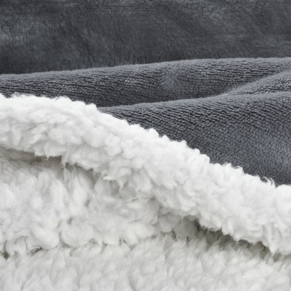 Sherpa Wearable Blanket Light Color Thick style
