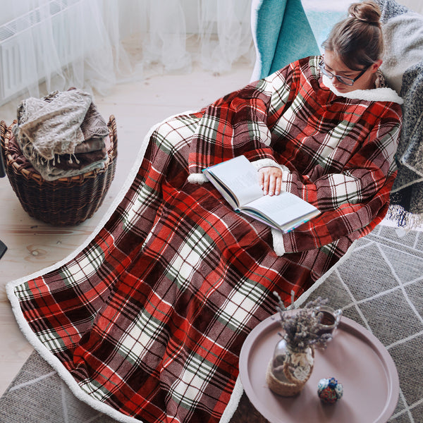 Sherpa Wearable Blanket Pattern