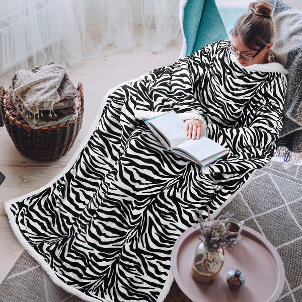 Sherpa Wearable Blanket Pattern