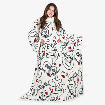 Abstract Face White