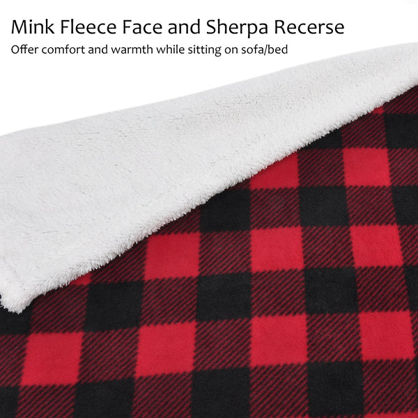 Sherpa Wearable Blanket Pattern