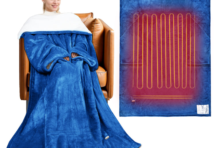 Tirrinia Electric Heated Wearable Blanket