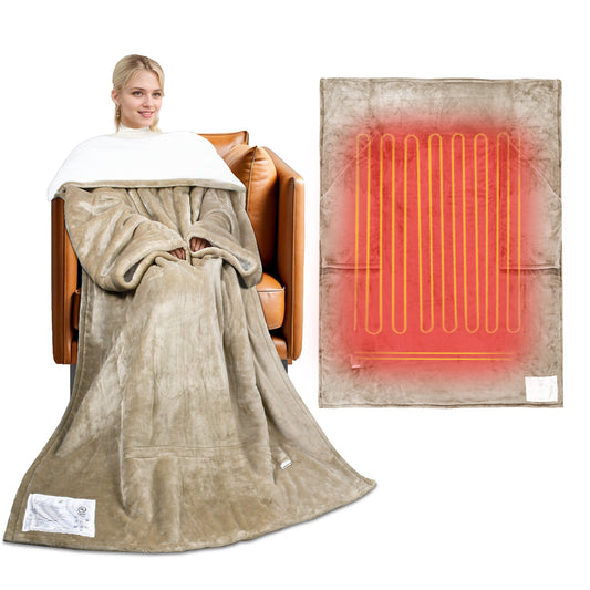 Tirrinia Electric Heated Wearable Blanket
