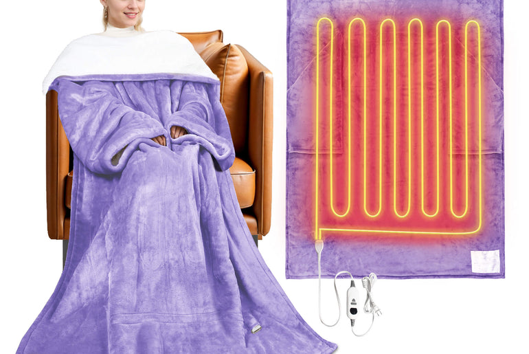 Tirrinia Electric Heated Wearable Blanket